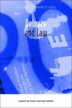 Cover Deleuze and Law (eBook, ePUB)