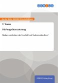 Bildungsfinanzierung (eBook, PDF) Bildungsfinanzierung (eBook, PDF)