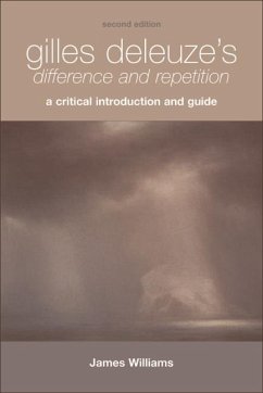 Gilles Deleuze's Difference and Repetition (eBook, ePUB) - Williams, James