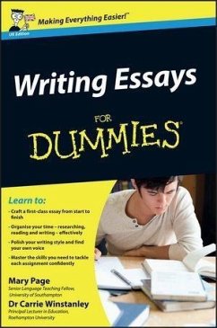 Writing Essays For Dummies, UK Edition (eBook, ePUB) - Page, Mary; Winstanley, Carrie