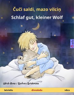 Cover Cuci saldi, mazo vilcin - Schlaf gut, kleiner Wolf (latvieSu - vacu) (eBook, ePUB)