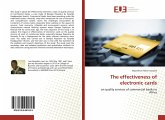 The effectiveness of electronic cards