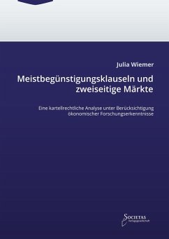 Cover Meistbegünstigungsklauseln und zweiseitige Märkte