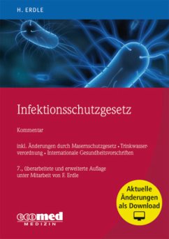 Infektionsschutzgesetz, m. 1 Buch, m. 1 Online-Zugang - Erdle, Helmut
