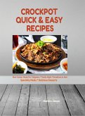 Crockpot Quick & Easy Recipes (eBook, ePUB)