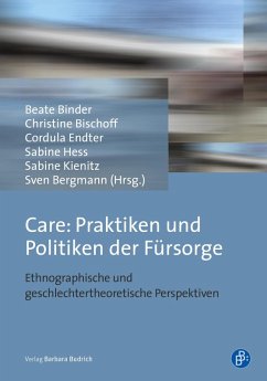 Cover Care: Praktiken und Politiken der Fürsorge (eBook, PDF)
