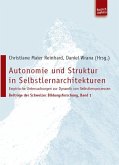 Autonomie und Struktur in Selbstlernarchitekturen (eBook, PDF)