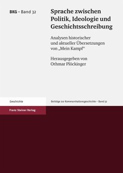 Sprache zwischen Politik, Ideologie und Geschichtsschreibung (eBook, PDF)