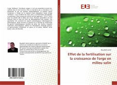 Effet de la fertilisation sur la croissance de l'orge en milieu salin - Jamel, Bouabidi