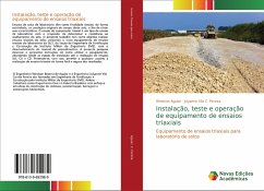 Instalação, teste e operação de equipamento de ensaios triaxiais - Aguiar, Windson;C. Pereira, Julyanne Vila