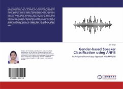Gender-based Speaker Classification using ANFIS
