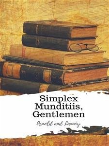 Simplex Munditiis, Gentlemen (eBook, ePUB) - and Lannoy, Arnold