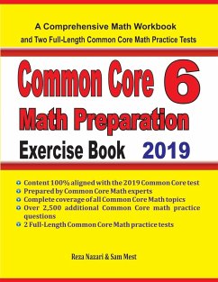 Common Core 6 Math Preparation Exercise Book - Nazari, Reza; Mest, Sam
