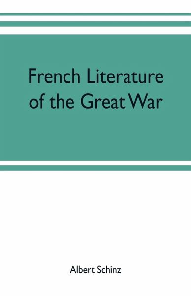 French literature of the great war French literature of the great war