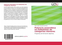 Potencia anaeróbica en futbolistas de categorías menores