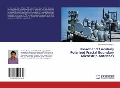 Broadband Circularly Polarized Fractal Boundary Microstrip Antennas