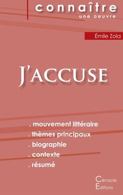 Fiche de lecture J'accuse de Zola (Analyse littéraire de référence et résumé complet) - Zola, Émile