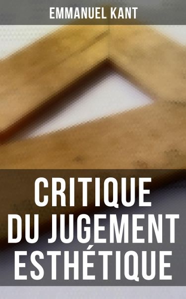Critique du jugement esthétique (eBook, ePUB) Critique du jugement esthétique (eBook, ePUB)