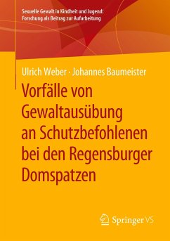 Vorfälle von Gewaltausübung an Schutzbefohlenen bei den Regensburger Domspatzen - Weber, Ulrich;Baumeister, Johannes