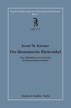 Der ökonomische Blickwinkel. (eBook, ePUB) - Kirzner, Israel M.