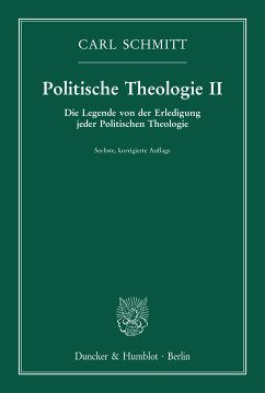 Politische Theologie II. (eBook, ePUB) - Schmitt, Carl