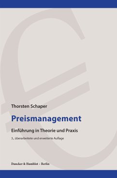 Preismanagement. (eBook, ePUB) - Schaper, Thorsten