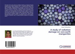 A study of radiation damage on rare-earth manganites