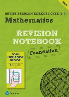 Cover Pearson REVISE Edexcel GCSE Maths (Foundation) Revision Notebook - for 2025, 2026 exams