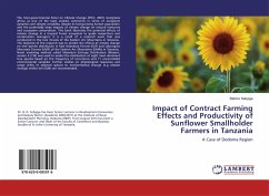 Impact of Contract Farming Effects and Productivity of Sunflower Smallholder Farmers in Tanzania - Sebyiga, Batimo
