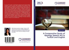 A Comparative Study of Apology Speech Act in Turkish and English