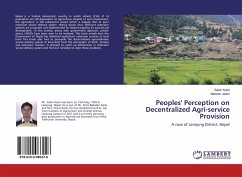 Peoples' Perception on Decentralized Agri-service Provision - Karki, Sabin;Jaishi, Mahesh