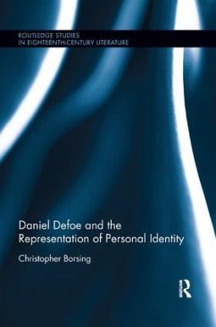 Daniel Defoe and the Representation of Personal Identity / Christopher Borsing - Borsing, Christopher