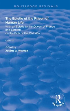 The Epistle of the Prison of Human Life - De Pizan, Christine
