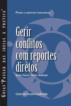 Managing Conflict with Direct Reports (Portuguese for Europe) - Popejoy, Barbara; McManigle, Brenda J