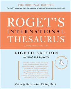 Roget's International Thesaurus, 8th Edition - Kipfer, Barbara Ann