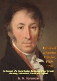 Letters of a Russian Traveler, 1789-1790 (eBook, ePUB)