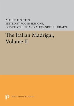 The Italian Madrigal - Einstein, Alfred