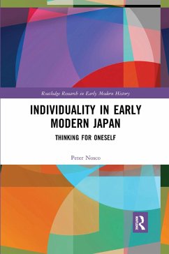 Individuality in Early Modern Japan - Nosco, Peter
