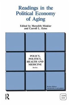 Readings in the Political Economy of Aging - Minkler, Meredith; Estes, Carroll L