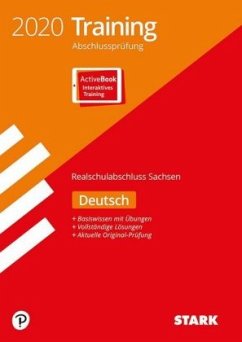 Cover Training Abschlussprüfung 2020 - Realschule - Deutsch - Sachsen