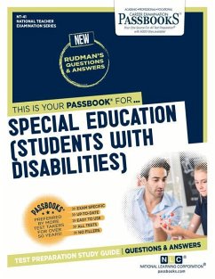 Special Education (Students with Disabilities) (Nt-41): Passbooks Study Guide Volume 41 - National Learning Corporation