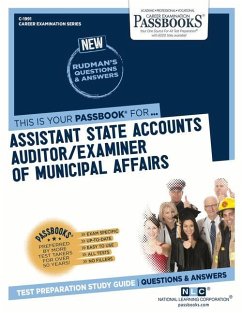 Assistant State Accounts Auditor/Examiner of Municipal Affairs (C-1991) - National Learning Corporation