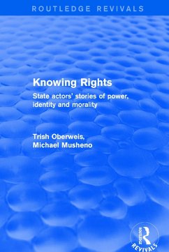 Revival: Knowing Rights (2001) - Oberweis, Trish; Musheno, Michael