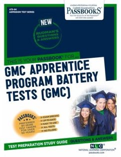 GMC Apprentice Program Battery Tests (Gmc) (Ats-94): Passbooks Study Guide Volume 94 - National Learning Corporation