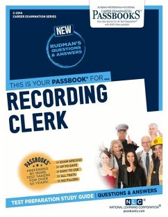 Recording Clerk (C-2914): Passbooks Study Guide Volume 2914 - National Learning Corporation