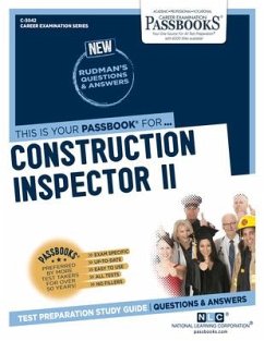 Construction Inspector II (C-3042): Passbooks Study Guide Volume 3042 - National Learning Corporation