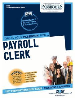Payroll Clerk (C-1596): Passbooks Study Guide Volume 1596 - National Learning Corporation