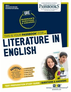 Literature in English (Gre-11): Passbooks Study Guide Volume 11 - National Learning Corporation