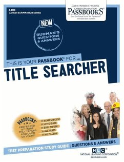 Title Searcher (C-1516): Passbooks Study Guide Volume 1516 - National Learning Corporation