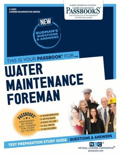 Water Maintenance Foreman (C-2925): Passbooks Study Guide Volume 2925 - National Learning Corporation